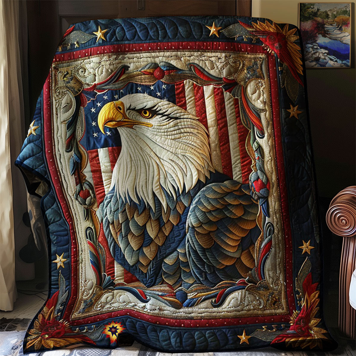 Independence Eagle WJ1912018CL Quilt