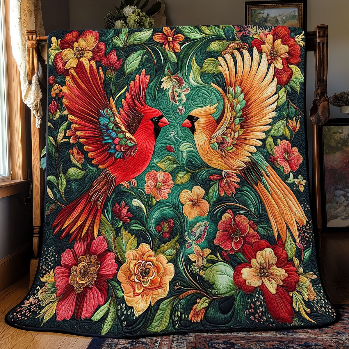 Cardinal Bloom WJ0201003CL Quilt