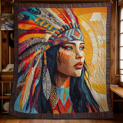 Native American CW2504048CL Quilt