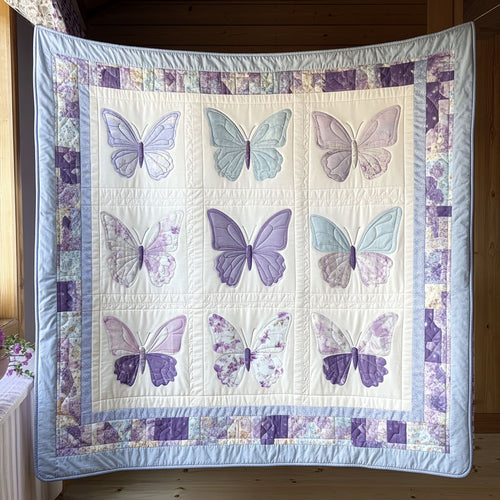 Whispering Sky Butterfly CW1808036CL Quilt