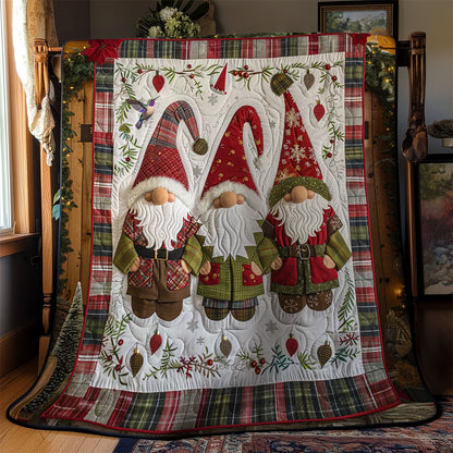 Gnome Festive Fun WN1610051CL Quilt