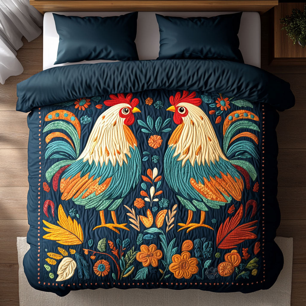 Spring Field Chicken WN1411116CL Duvet Cover Set