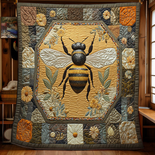 Bee Portrait WY1803017CL Quilt