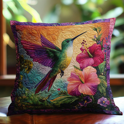 Hummingbird Bliss WN0802110CL Quilt Pillow Case