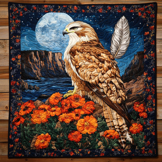 Hawk By The Moon WY0307034CL Quilt