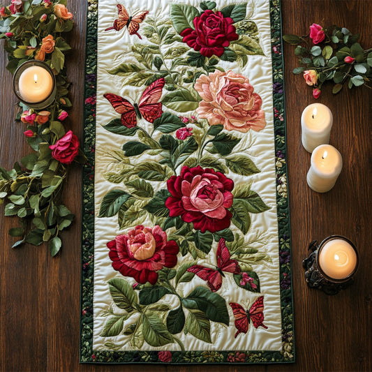 Serenade in Bloom CM2504040CL Quilted Table Runner
