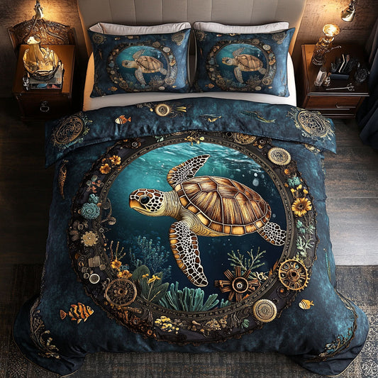 Turtle Driftwood WN2406065CL Duvet Cover Set