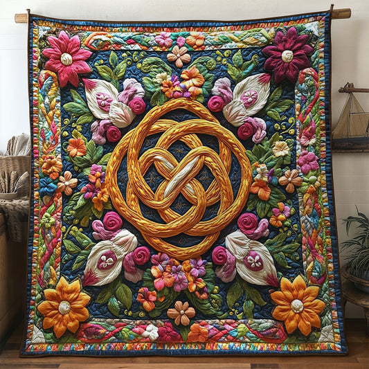 Celtic Wildflowers WN1904043CL Quilt