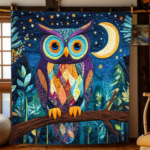 Dreamy Forest Owl WJ2403006CL Quilt