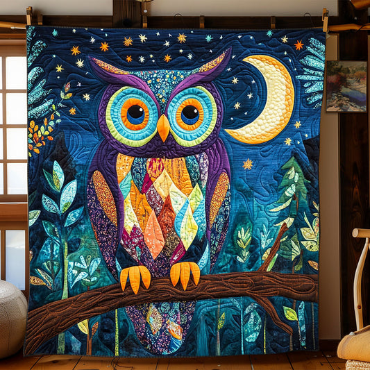 Dreamy Forest Owl WJ2403006CL Quilt