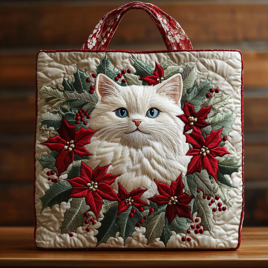 Lovely Holiday Ragdoll CW0811052CL Quilted Tote Bag