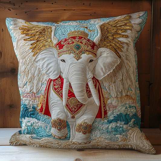 Angel Elephant In Ocean WY1102004CL Quilt Pillow Case