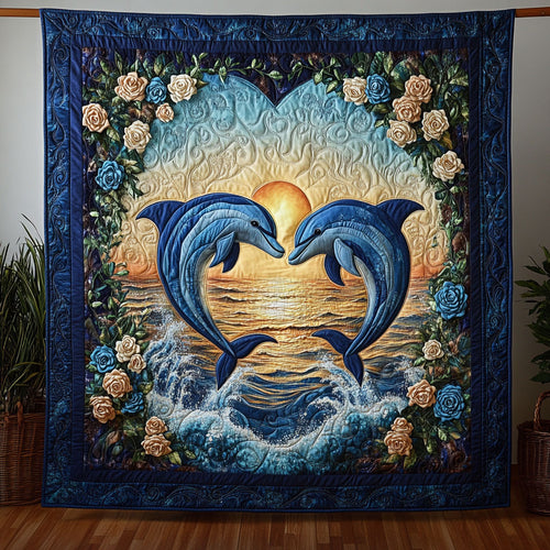 Bloom Ocean Dolphin CW0701003CL Quilt
