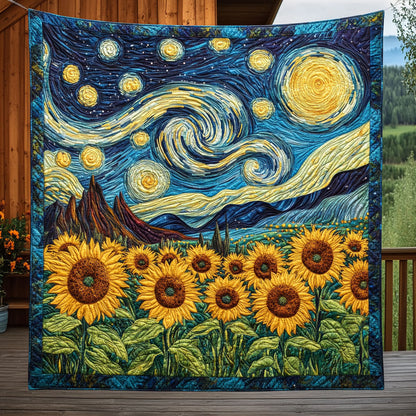 Sunflower Field CW1406034CL Quilt