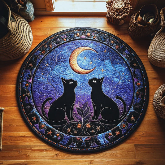 Celestial Companions WY3006027CL Quilted Round Mat