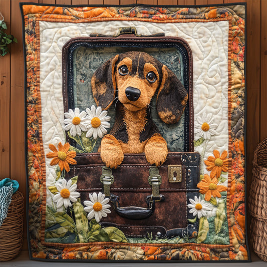 Sausage Pup CM2104011CL Quilt
