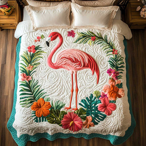 Paradise Beach Flamingo WP1501029CL Duvet Cover Set