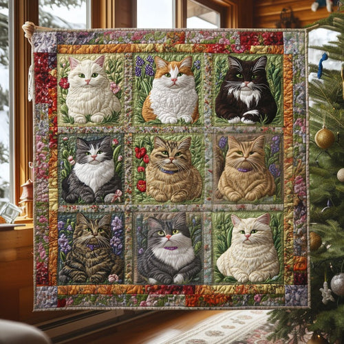 Bloom Cat CW0611015CL Quilt