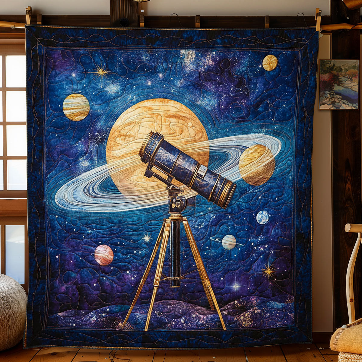 Planet View WY1803010CL Quilt