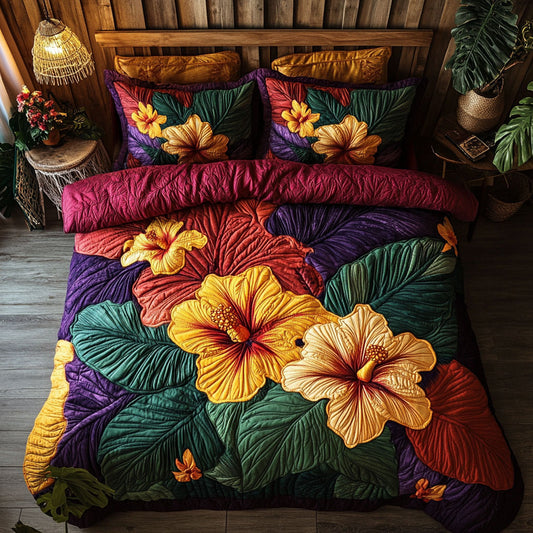Hibiscus Bloom CW2406022CL Duvet Cover Set