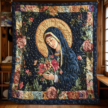 Blessed Mother WY0901007CL Quilt