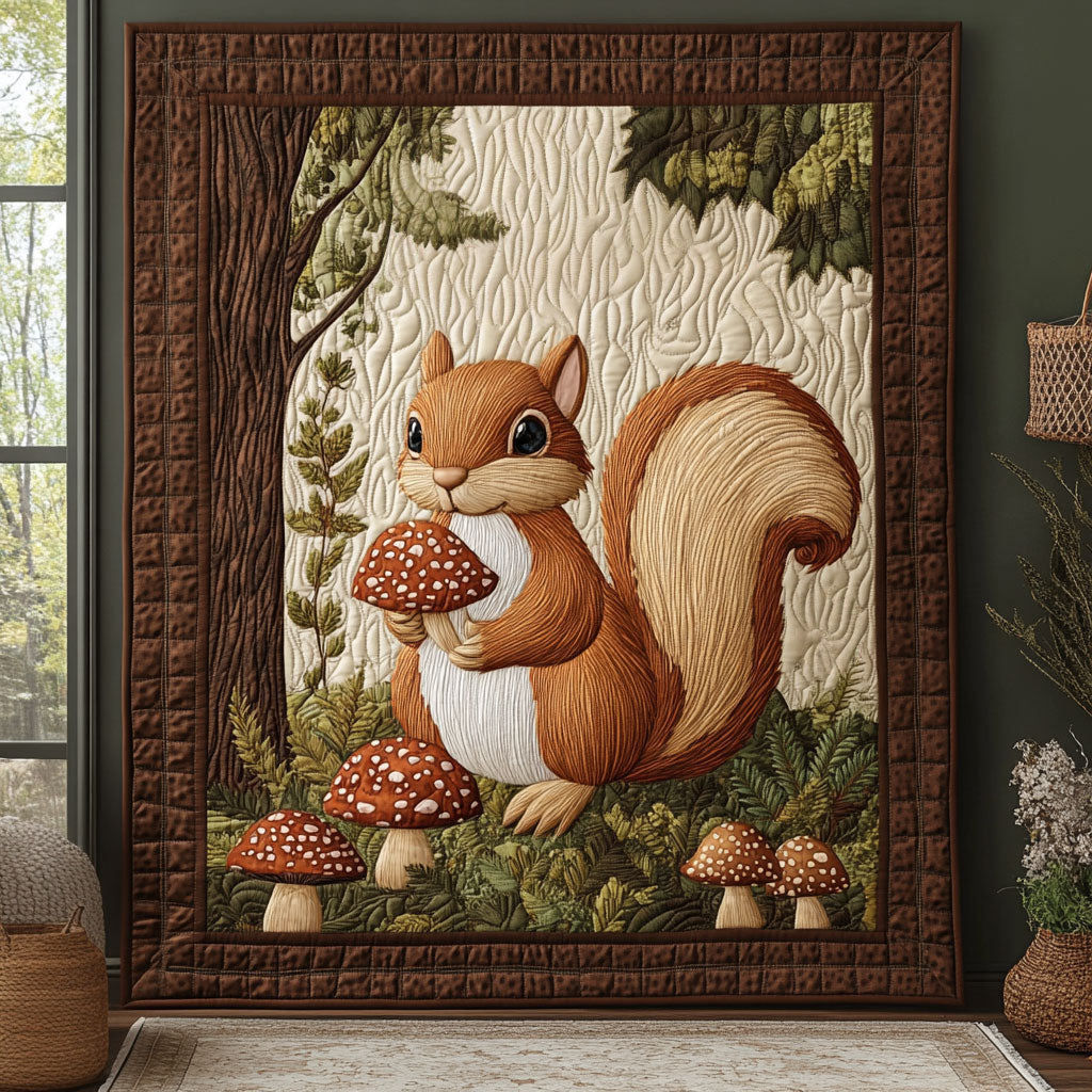 Squirrel In The Forest DH2309008CL Quilt