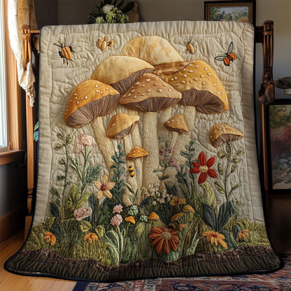 Mushroom Magic WY2403059CL Quilt