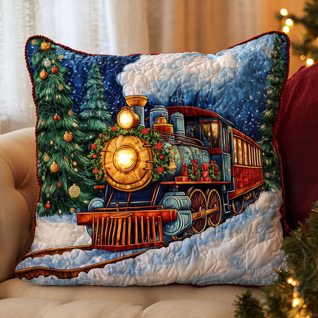 Magic Train CW0110069CL Quilt Pillow Case
