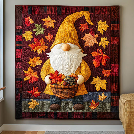Golden Harvest Gnome DH2509007CL Quilt