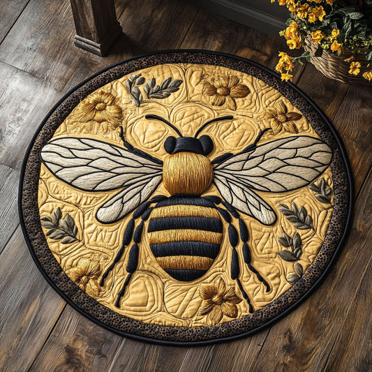 Buzz Bloom CP0309012CL Quilted Round Mat