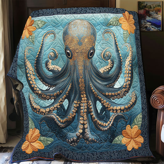 Sea Octopus WY0901051CL Quilt
