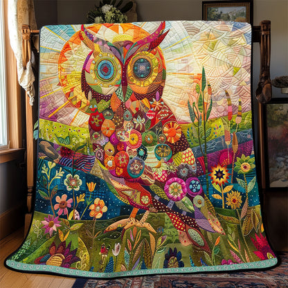 Sun Valley Owl WP1610036CL Quilt