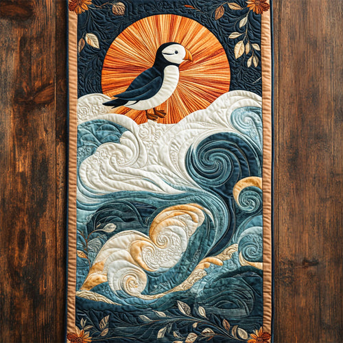 Puffin Sun WY0905047CL Quilted Table Runner