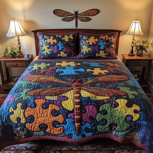 Dragonfly Puzzle LT0810001CL Duvet Cover Set