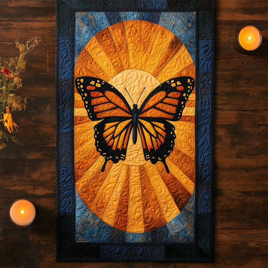 Butterfly Breeze CM0206049CL Quilted Table Runner