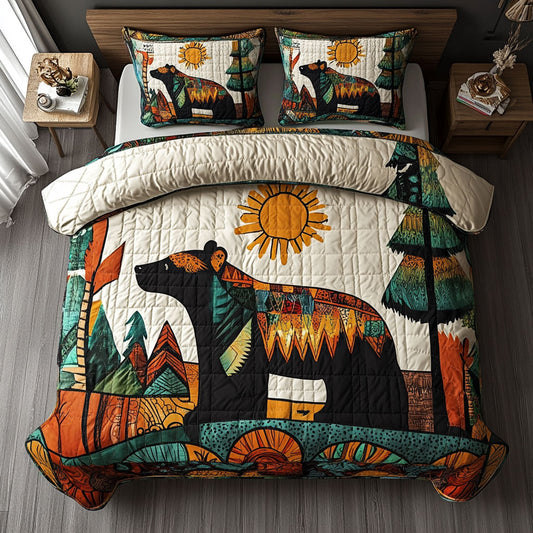Trigger Pattern Bear WY0902018CL Duvet Cover Set