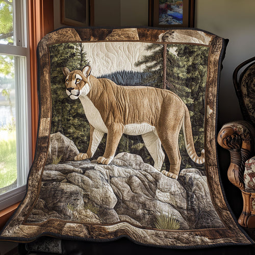 Mountain Lion Charming CP0406046CL Quilt