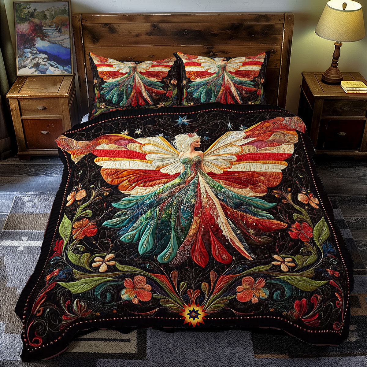 Butterfly Wings Princess WY09120037CL Duvet Cover Set