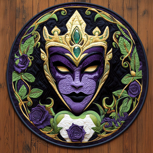 Mirror Mask CP1306023CL Quilted Round Mat