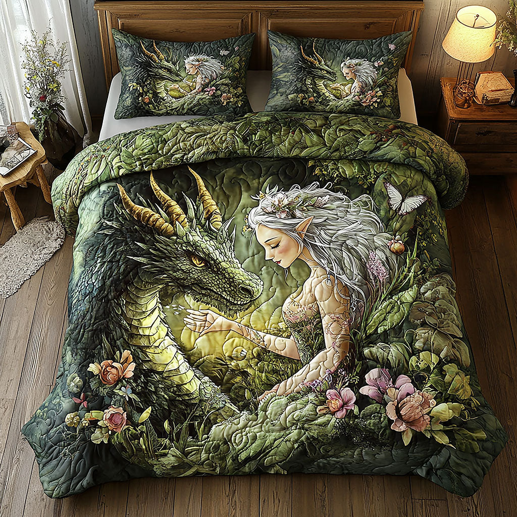 Dragon Green Fairy WT1202003CL Duvet Cover Set