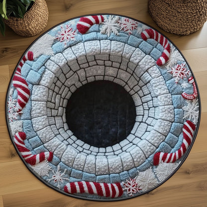 Gift Hole WN0110021CL Quilted Round Mat