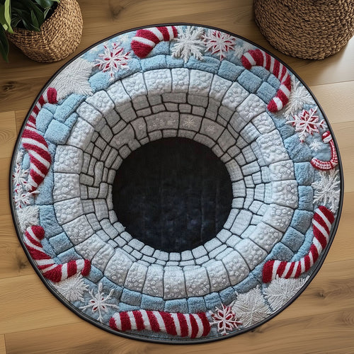 Gift Hole WN0110021CL Quilted Round Mat