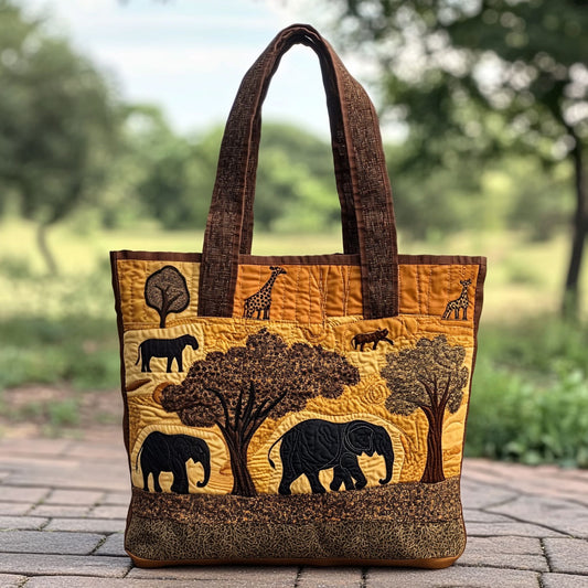 African Echo WN2309003CL Quilted Tote Bag
