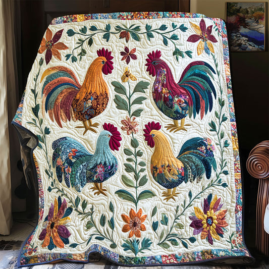 Beautiful Cock CQ1606019CL Quilt