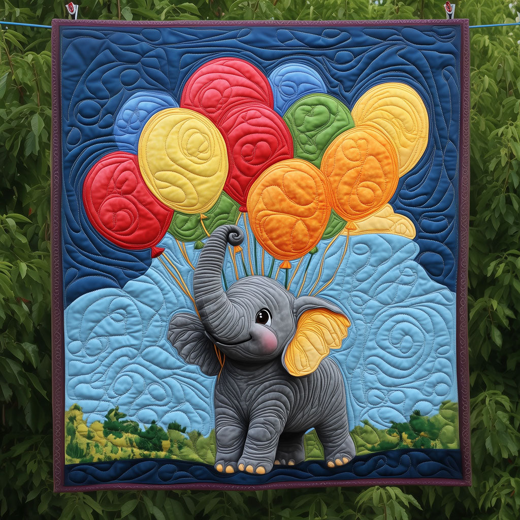 Elephant Balloon LT1009015CL Quilt