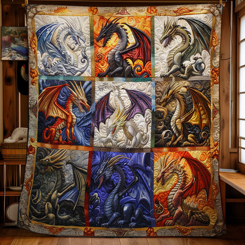 Colorful Dragon WY0901021CL Quilt