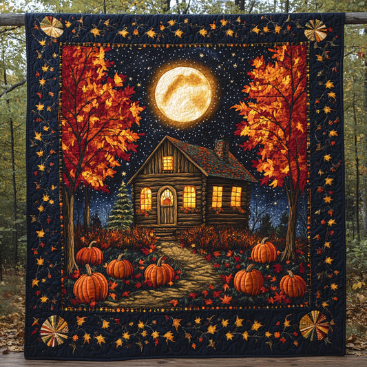 Cabin In The Autumn Night DH2909007CL Quilt