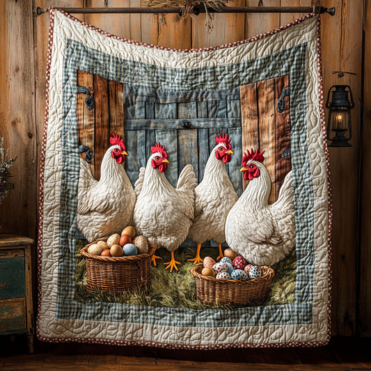The Coop Crew WY2708014CL Quilt