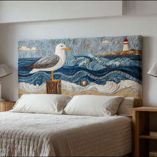Night Coast CP1712007CL Quilted Headboard Slipcover