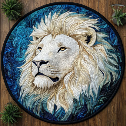 Mystic Lion CM2204023CL Quilted Round Mat